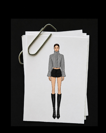 Look 1 de la colección Inostroza Studio