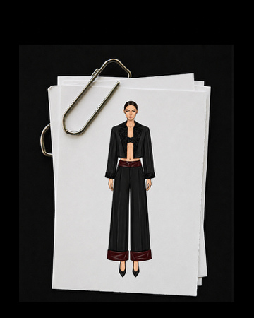 Look 2 de la colección Inostroza Studio