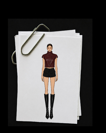 Look 3 de la colección Inostroza Studio