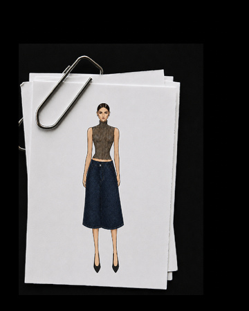 Look 6 de la colección Inostroza Studio