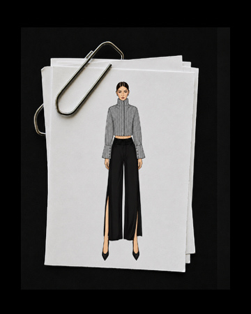 Look 7 de la colección Inostroza Studio