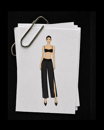 Look 9 de la colección Inostroza Studio